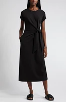 Nordstrom Tie Waist Midi Dress at Nordstrom,