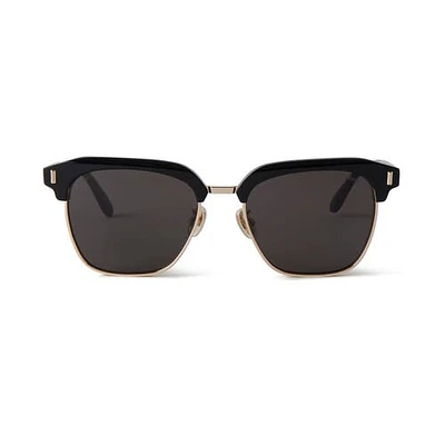 Mulberry Rowan Bio Acetate Sunglasses in Black at Nordstrom