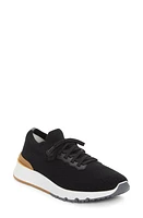 Brunello Cucinelli Knit Sneaker Black at Nordstrom,