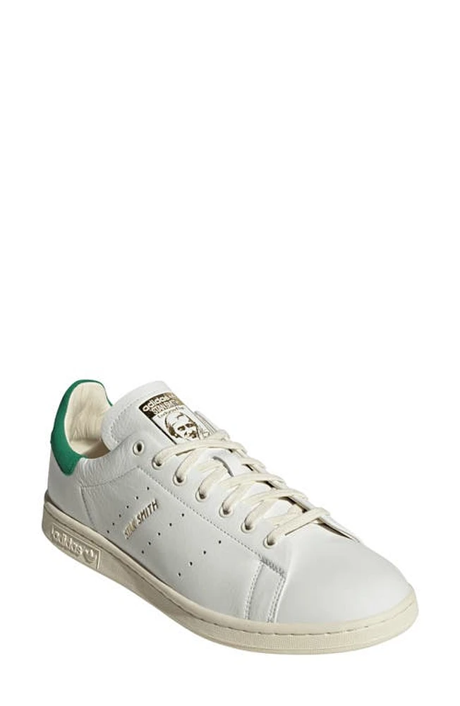 adidas Gender Inclusive Stan Smith Lux Sneaker Cloud White/cream White/green at Nordstrom, Women's