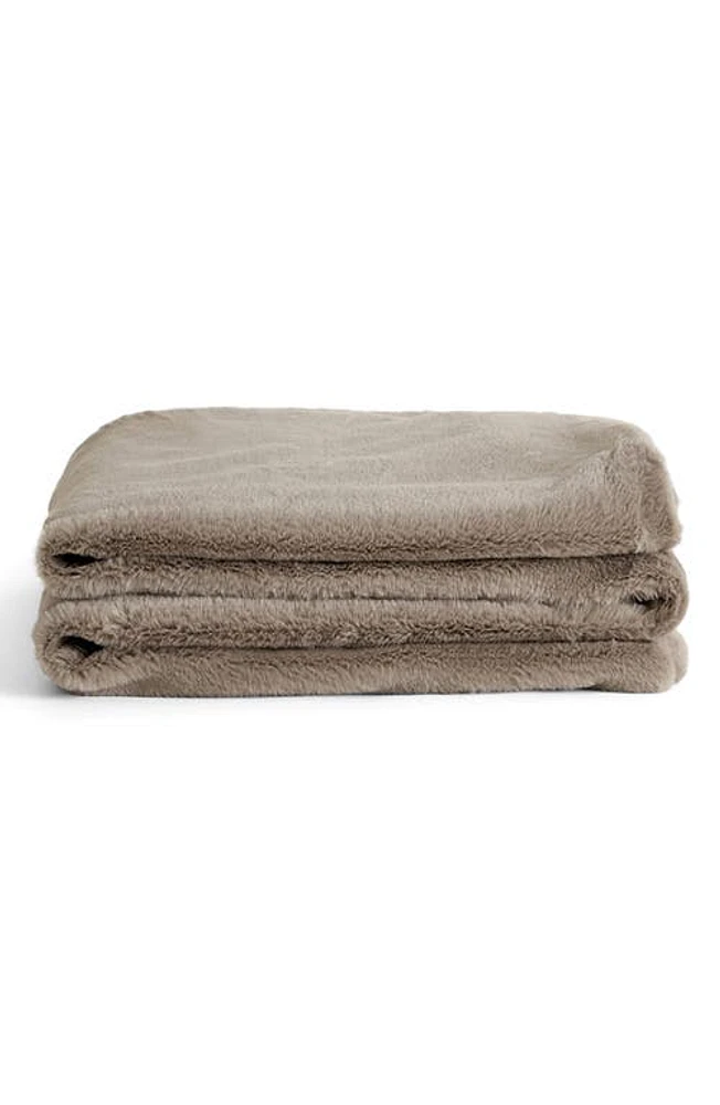 UnHide Lil' Marsh Small Plush Blanket in Taupe Ducky at Nordstrom