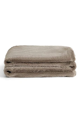 UnHide Lil' Marsh Small Plush Blanket in Taupe Ducky at Nordstrom