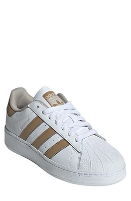 adidas Superstar XLG Sneaker White/Cardboard/Wonder Beige at Nordstrom, Women's