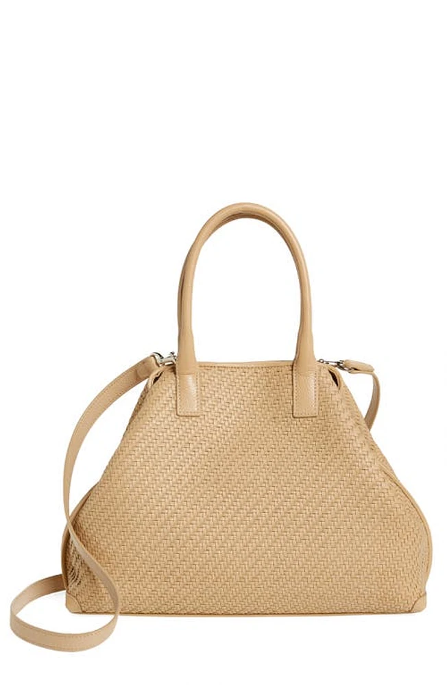 Akris Small AI Woven Leather Tote in 234 Cordage at Nordstrom