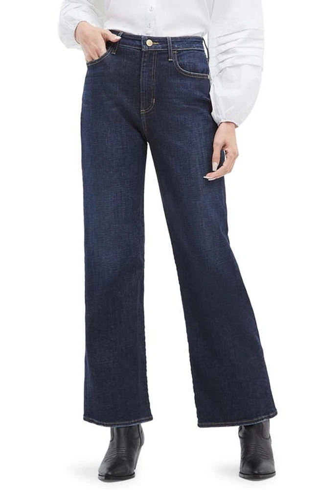 GUESS High Waist Wide Leg Jeans in Cal1 at Nordstrom, Size 31 X 30