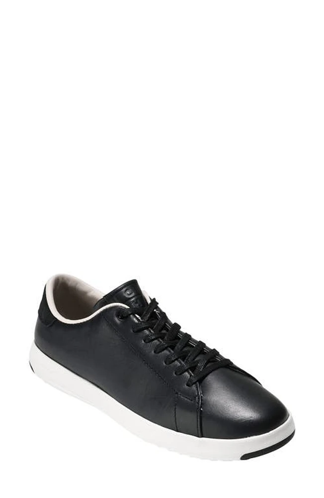 Cole Haan GrandPro Tennis Shoe Black Leather at Nordstrom,