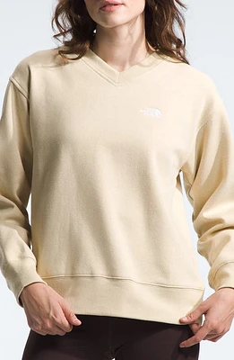 The North Face Evolution V-Neck Sweatshirt Gravel at Nordstrom,