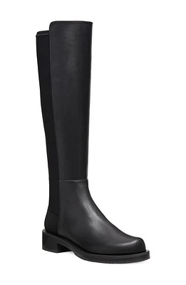 Stuart Weitzman 5050 Bold Boot Black Sport Calf at