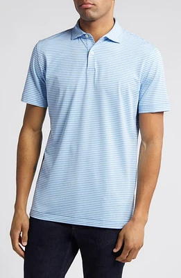 Peter Millar Sawyer Stripe Performance Golf Polo at Nordstrom,