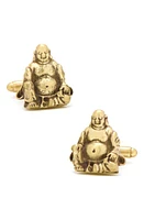 Cufflinks, Inc. Smiling Buddha Cuff Links in Metallic Gold at Nordstrom