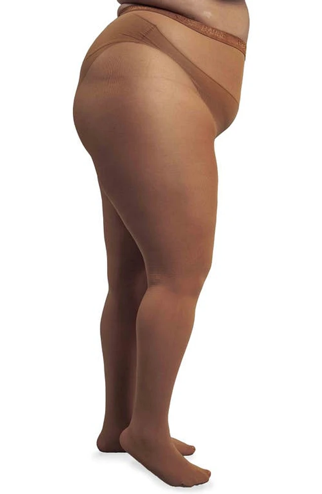 nude barre Footed Opaque Tights 12Pm at Nordstrom,