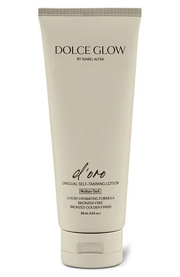 Dolce Glow by Isabel Alysa D'Oro Gradual Tanning Lotion in None at Nordstrom, Size 6.8 Oz