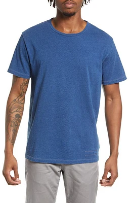 HIROSHI KATO The Stamp Dark Indigo Crewneck T-Shirt at Nordstrom,