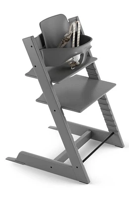 Stokke Tripp Trapp Highchair & Baby Set in Storm Grey at Nordstrom