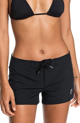 Roxy To Dye Swim Shorts Anthracite at Nordstrom,