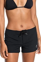 Roxy To Dye Swim Shorts Anthracite at Nordstrom,