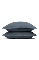 Parachute Set of 2 Linen Shams in Dusk at Nordstrom