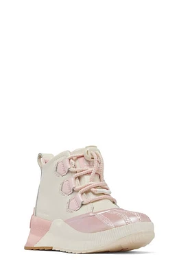 SOREL Kids' Out N About Waterproof Duck Boot Chalk/Vintage Pink at Nordstrom, M