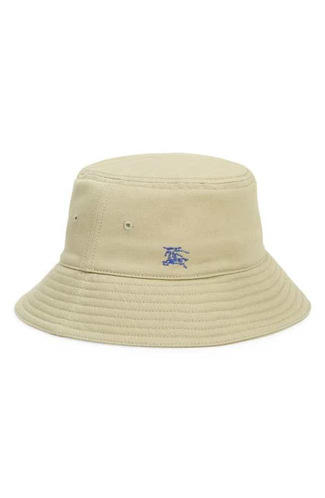 burberry EKD Embroidered Cotton Twill Bucket Hat Hunter at Nordstrom,