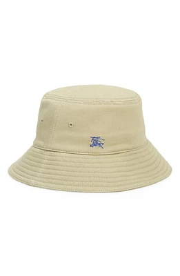 burberry EKD Embroidered Cotton Twill Bucket Hat Hunter at Nordstrom,