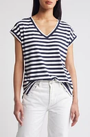 caslon(r) Extended V-Neck T-Shirt at Nordstrom,