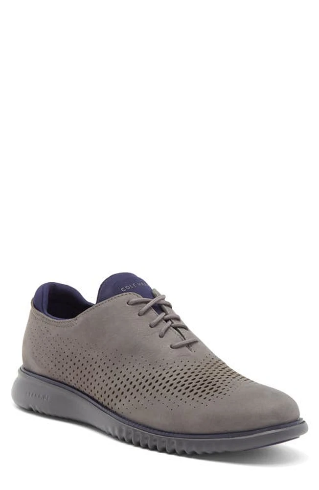 Cole Haan 2.ZeroGrand Laser Wing Derby Tornado Nubuck/Pavement at Nordstrom,