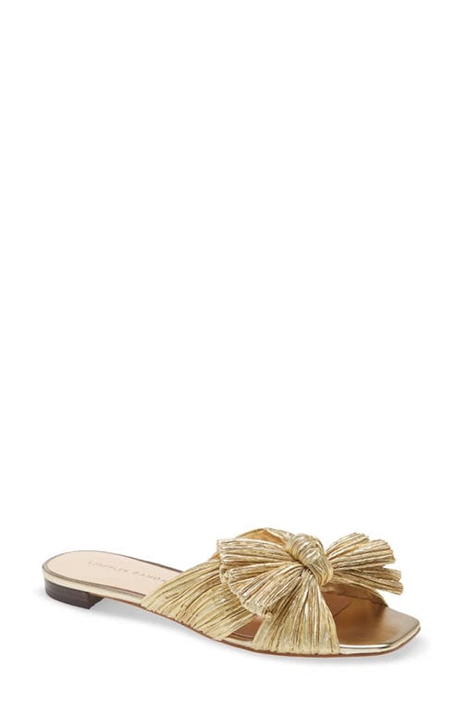 Loeffler Randall Daphne Slide Sandal Gold at Nordstrom,