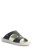 Softinos by Fly London Inbe Slide Sandal Smooth Leather at Nordstrom,