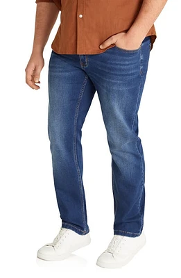 Johnny Bigg Marvin Regular Fit Straight Leg Jeans Mid Rinse at Nordstrom,