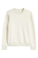 BUCK MASON Cotton Sweatshirt Silver Birch at Nordstrom,