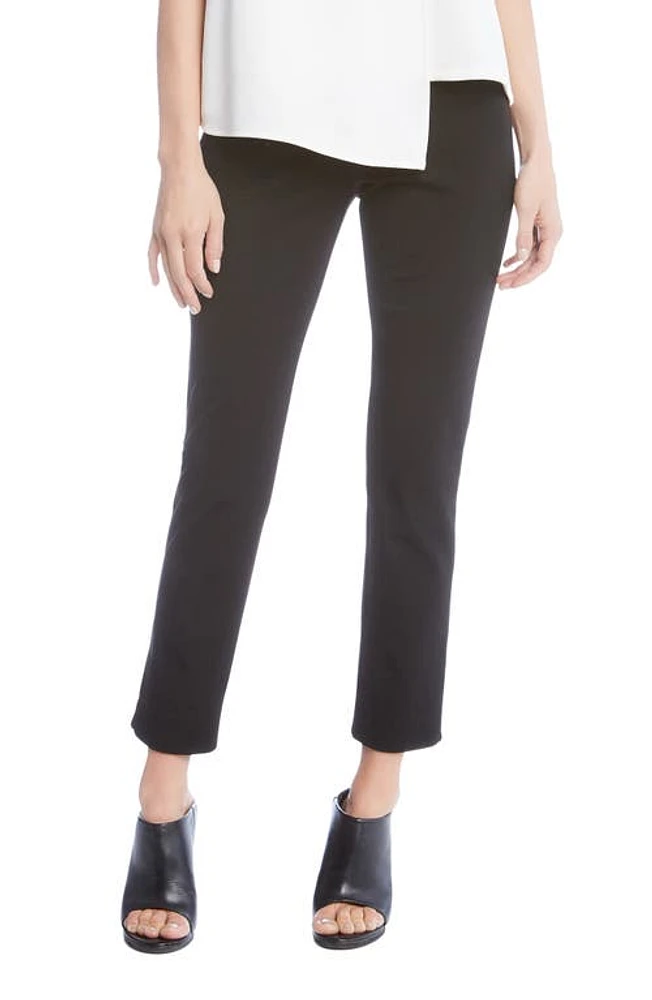 FIFTEEN TWENTY High Waist Slit Hem Ankle Pants at Nordstrom,