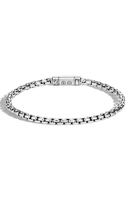 John Hardy Men's Classic Chain Bracelet in Silver at Nordstrom