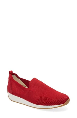 ara Leena Sneaker in Red Fabric at Nordstrom, Size 5