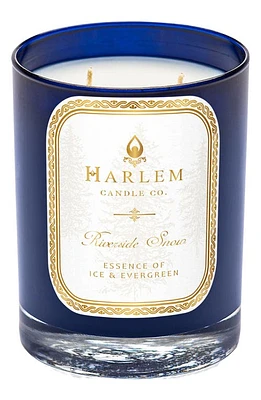 Harlem Candle Co. Riverside Snow Luxury Candle in Blue at Nordstrom