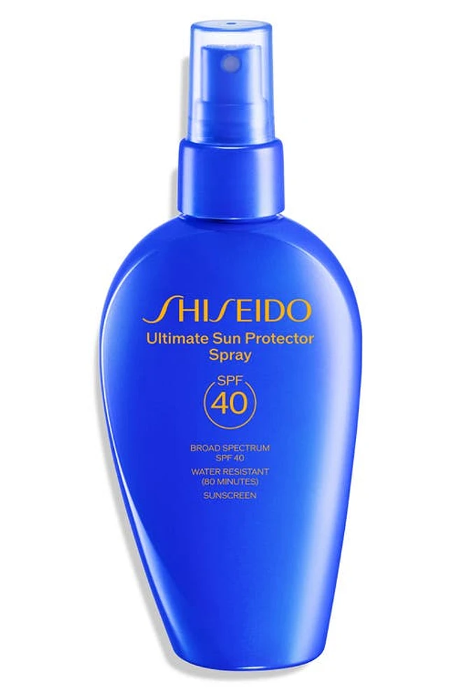 Shiseido Ultimate Sun Protector Spray SPF 40 at Nordstrom, Size 5 Oz