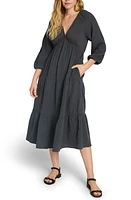 Faherty Dream Organic Cotton Gauze Midi Dress at Nordstrom,