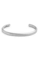 CLIFTON WILSON Stainless Steel Stacking Bangle in Silver at Nordstrom