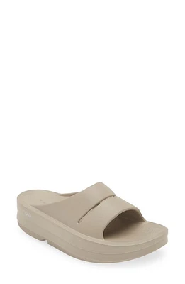 Oofos OOmega OOahh Slide Sandal Nomad at Nordstrom,