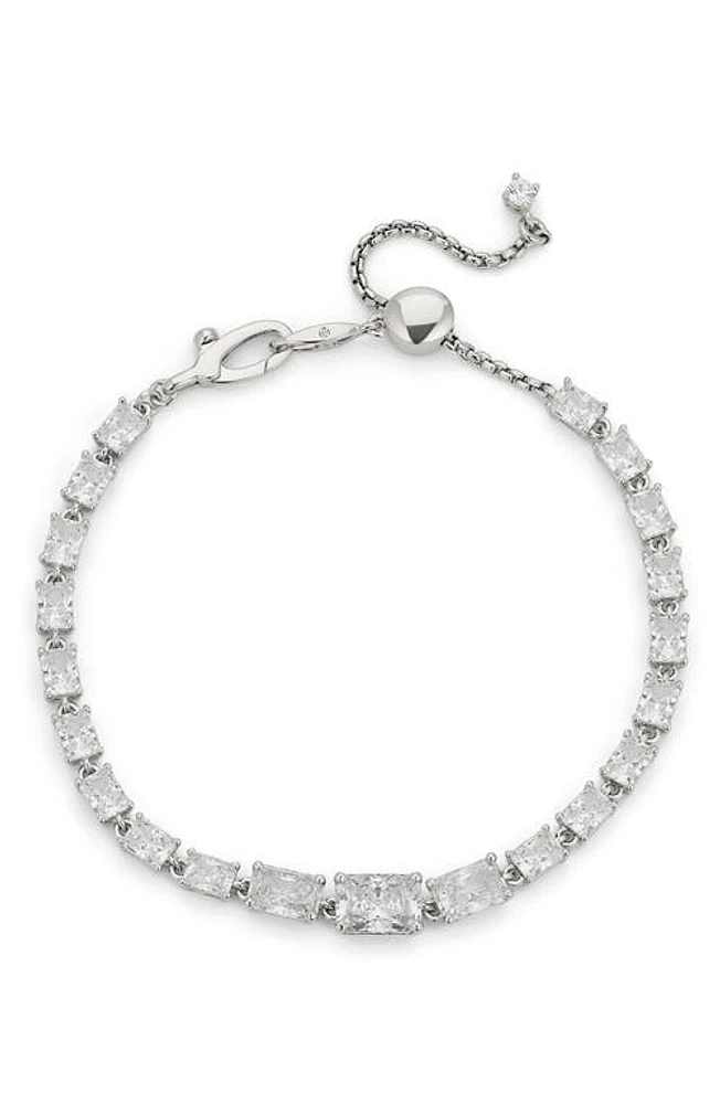 Nadri Isle Cubic Zirconia Bracelet in Rhodium at Nordstrom