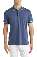 BOSS Parlay Tipped Cotton Polo Open at Nordstrom