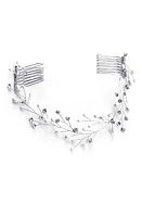 Brides & Hairpins Zylina Halo Comb in Silver at Nordstrom