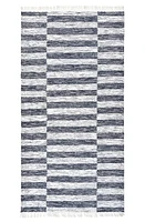 Solo Rugs Louella Handmade Wool Blend Area Rug in Black at Nordstrom