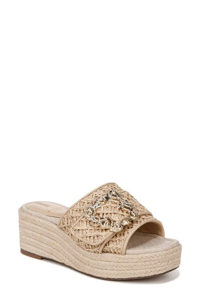 Sam Edelman Celia Platform Slide Sandal Sandshell Multi at Nordstrom,