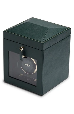 WOLF British Racing Green Single Watch Winder & Case at Nordstrom