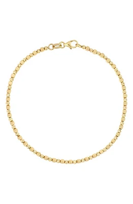 Bony Levy Mykonos 14K Gold Beaded Bracelet Yellow at Nordstrom,