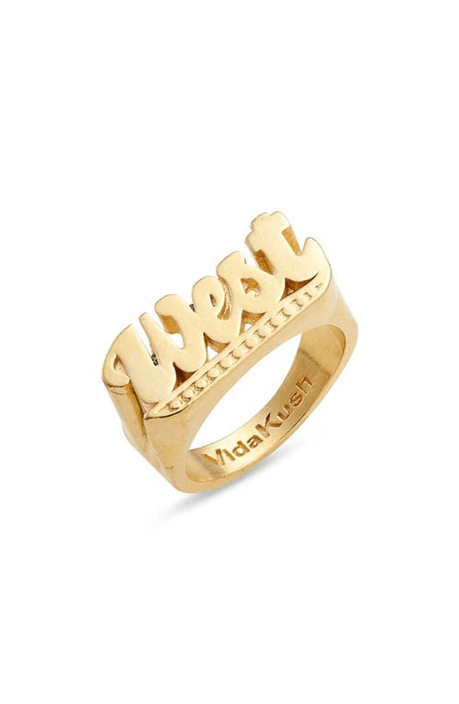 VIDAKUSH West Ring in Gold at Nordstrom