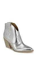 Nine West Fainay Bootie Silver at Nordstrom,