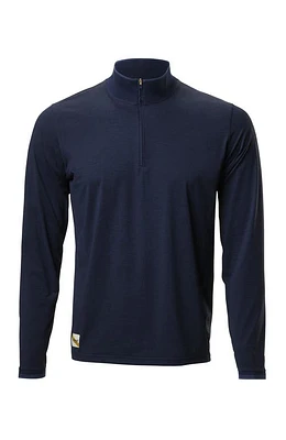 Tracksmith Men's Session Quarter Zip Navy at Nordstrom,