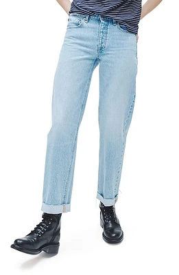 rag & bone Dre Raw Hem Low Rise Baggy Jeans Amal at Nordstrom,