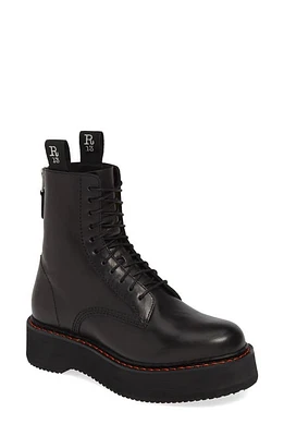 R13 Stack Platform Boot Black at Nordstrom,